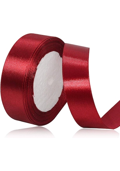 Benim Marifetlerim Bordo Saten Kurdele 3 Cm 10 Metre