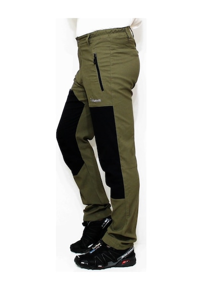 Mudwill Alpin Likralı Erkek Outdoor Pantolon Haki-Siyah Haki