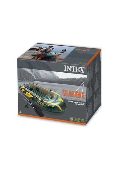 Intex 68351 351 x 145 x 48 CM Seahawk 4 Şişme Bot Seti