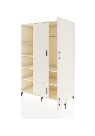 Kronos Dolap 6 Raflı 4 Kapaklı Tek Askılı 132x59x195 Aytaşı-a... Aytaşı Kronos Dolap 6 Raflı 4 Kapaklı Tek Askılı 132x59x195 Aytaşı-a... Aytaşı
