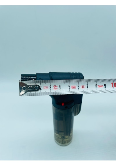 Masaüstü Pürmüzlü Tekçıkış Rüzgar Çakmağı //sm908p-12cm
