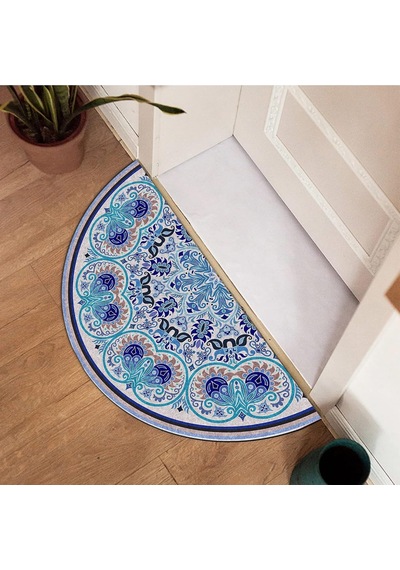 Dekoratif Kapı Önü Paspas, Dış Mekan/ev İçi/banyo/mutfak/yatak Odası/giriş Paspasları Yrmp 001, 30x60 Çok Renkli