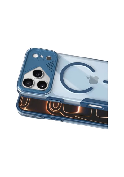 Joko Apple iPhone Uyumlu 17 Pro Max Zinko Magsafe Kapak -  Lacivert