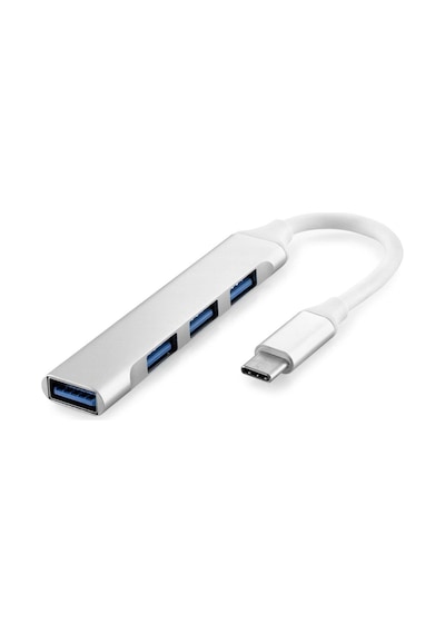 Type-c Hub 4 Port Beyaz Hdx7032