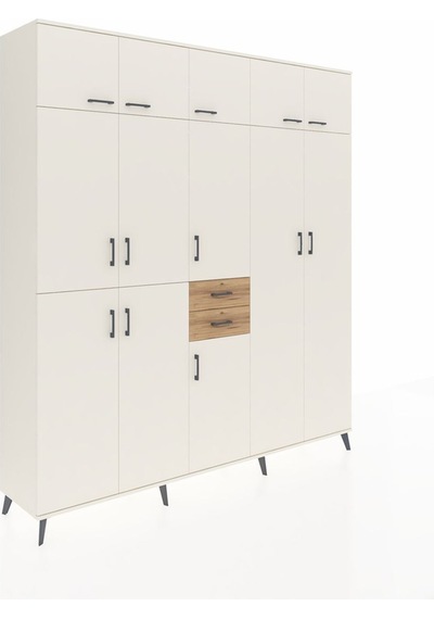 Hyperion Dolap 10 Raflı 2 Çekmeceli 3 Askılı 220x44x243 Aytaşı-aytaşı/çam Aytası/atlas Çam Hyperion Dolap 10 Raflı 2 Çekmeceli 3 Askılı 220x44x243 Aytaşı-aytaşı/çam Aytası/atlas Çam