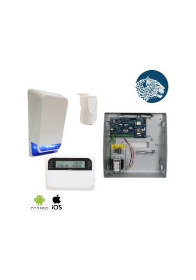 Teknim Tsp-5324lcd Lcd Gsm/gprs Li Pars Serisi Kablolu Alarm Seti Akü Hariç