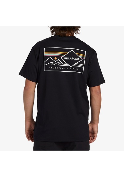Billabong Range Erkek Siyah Günlük T-shirt - Abyzt02299 Siyah