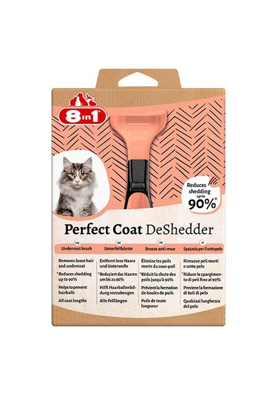 8 in 1 Perfect Coat Kedi Tüy Toplayıcı Tarak Small