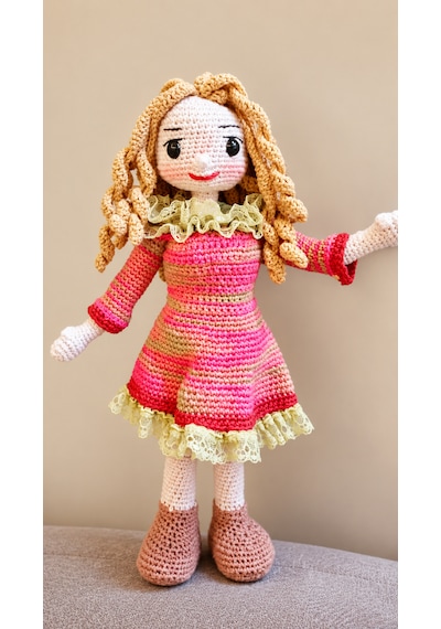 Kış Masalı Amigurumi Bebek
