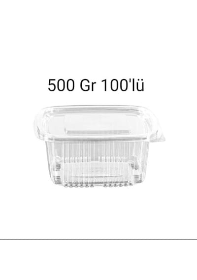 NicePlast Sızdırmaz Gıda Kabı 100'lü 500 Cc