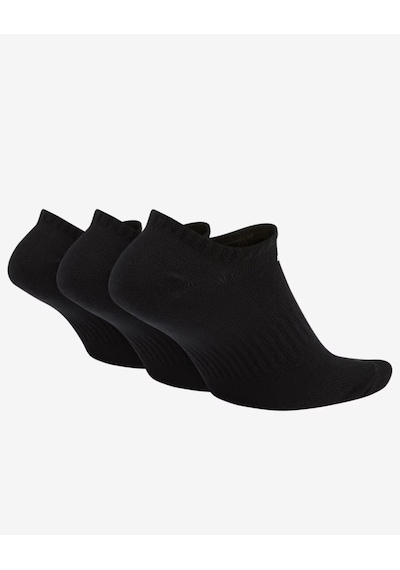 Nike Sx7678-010 Everyday Lightweight No-show Antrenman Çorapları 3 Çift Sıyah