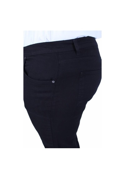 Starbattal Büyük Beden Klasik 5 Cep Gabardin Pantolon 11915 Sıyah Siyah