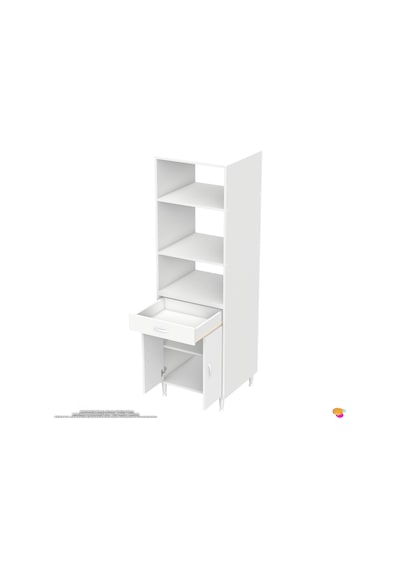 Modilayn Ennet 60x194.6x48 Cm Fırın / Mikrodalga Dolabı 1 Çekmece, 2 Kapaklı. Mutfağınıza Yer Açın Beyaz Modilayn Ennet 60x194.6x48 Cm Fırın / Mikrodalga Dolabı 1 Çekmece, 2 Kapaklı. Mutfağınıza Yer Açın Beyaz