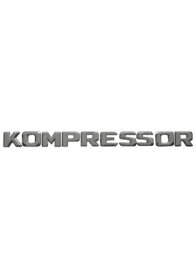 Mercedes W202 W210 Kompressör Bagaj Yazısı