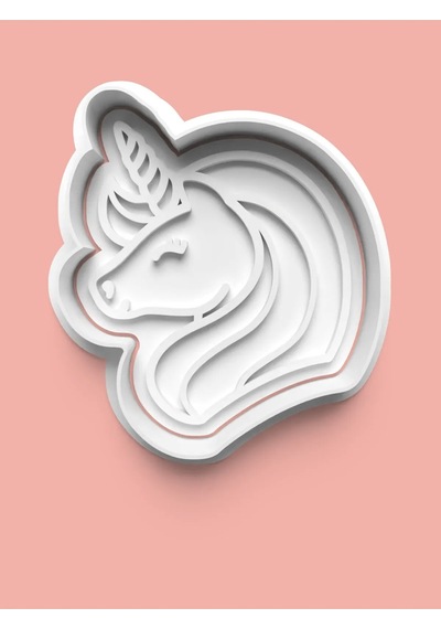 Unicorns Kurabiye Kalıbı Ve Şeker Hamuru Kalıbı 0508-1