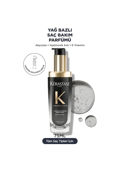 Kerastase Chronologiste L'huile De Parfum Canlandırıcı Saç Bakım Yağı 75 ML