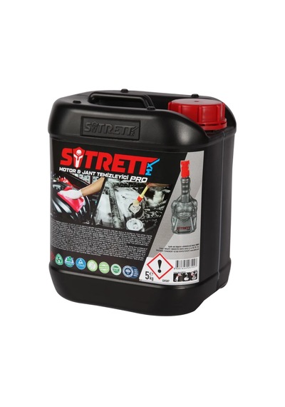 SİTRETT MX Motor Kaporta Jant Temizleyici Pro 5 Kg