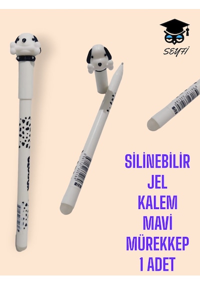 Silinebilir Jel Kalem Mavi Mürekkep 1 Adet Figürlü Başlık Çok Renkli Silinebilir Jel Kalem Mavi Mürekkep 1 Adet Figürlü Başlık Çok Renkli