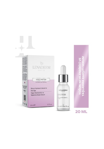Lenaderm Hyalo Peptide - Yoğun Nemlendirici Ve Cilt Bakım Serumu 20 Ml