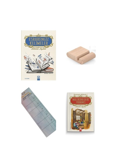 Esrarengiz Kelimeler 1 Ve 2. Kitap /4-5-6-7. Sınıf / Almila Aydın 9-13 Yaş Hikaye +tablet Tutucu
