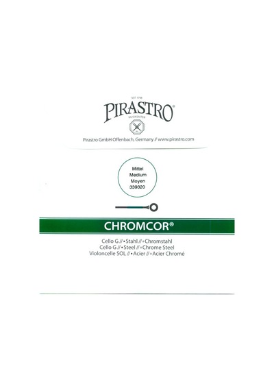 Pirastro Chromcor Cello Strings G-Sol Tek Tel Çello Teli