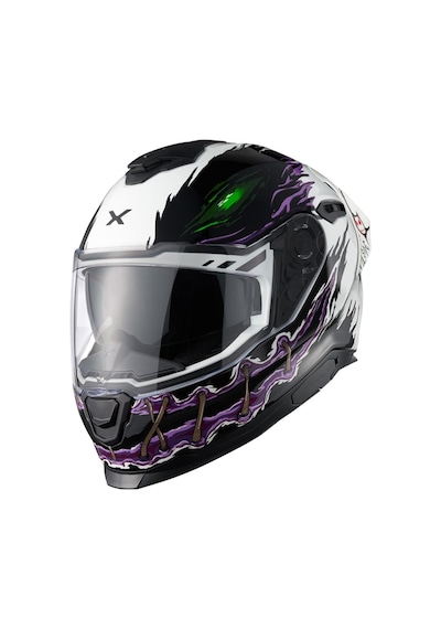 Nexx Y.100R Night Rider Kapalı Motosiklet Kaskı Beyaz