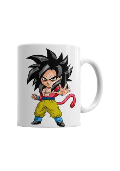 Minigoku Süper Sayajin Kupa Bardak Porselen Karışık