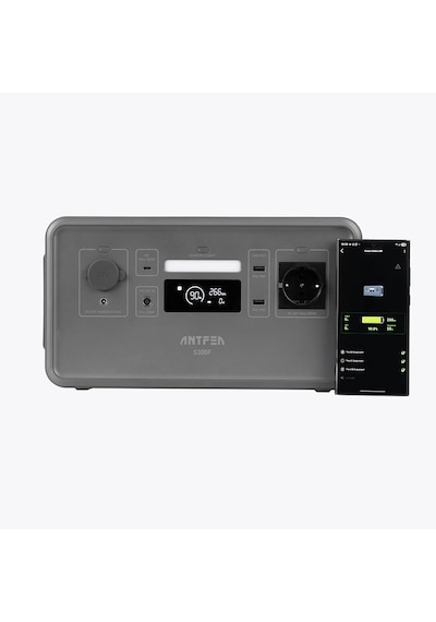 Antfea S300 Taşınabilir Güç Kaynağı + 100w Taşınabilir Güneş Paneli + Mc4 Multi Dönüşüm Kablosu 300 W / 288 Wh / 100 W