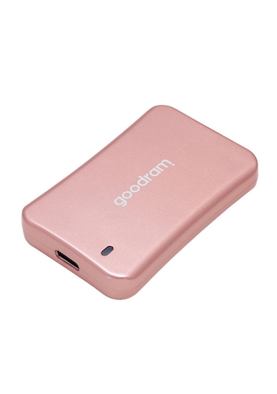 Goodram Ssdpr-hx200-500-rg 500gb Gen2 Usb 3.2 Type-c External Ssd Rose Gold