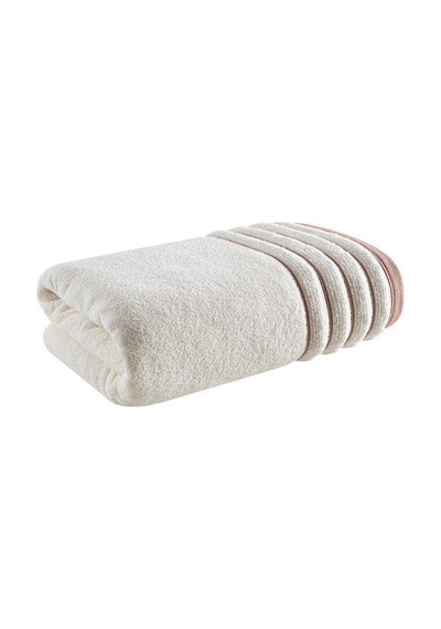 Tekli Havlu Mıcro Pamuk Karna Eco Vesta - 70 X 140 Pudra