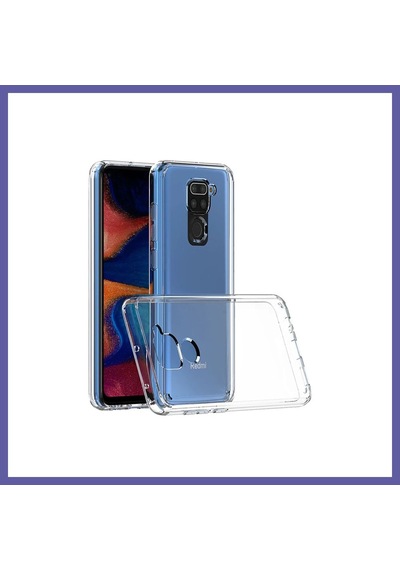 Bezos Redmi Note 9 Kılıf Lüx Şeffaf Silikon - Şeffaf Nıda