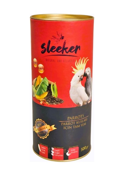 Sleeker Premium Papağan Yemi 500 Gr