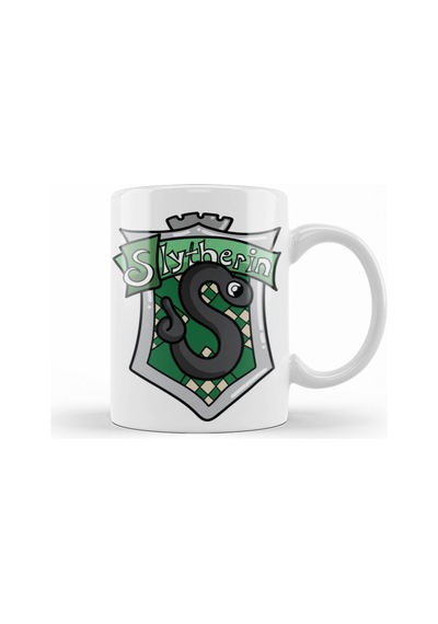 Slytherin Slyther Kupa Bardak Porselen Karışık