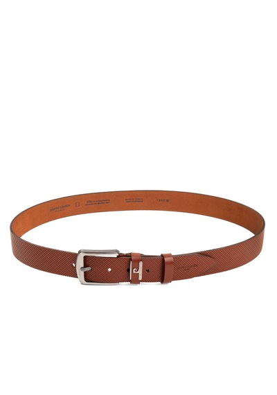 Pierre Cardin Deri Erkek Kemer En 4 Cm Pc-2099 Taba