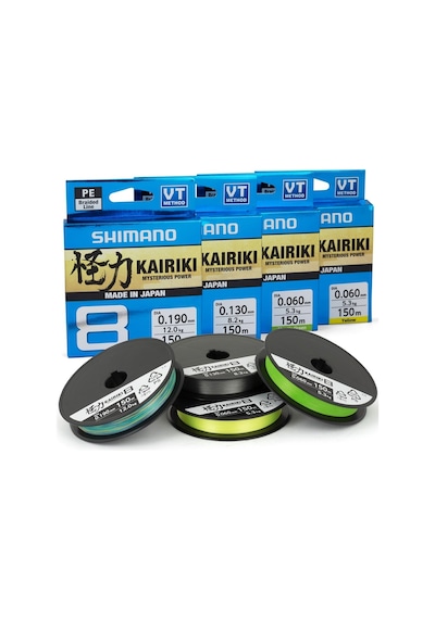 Shimano Kairiki 8 Kat 150M Mantis Green Ip Misina (444768486)