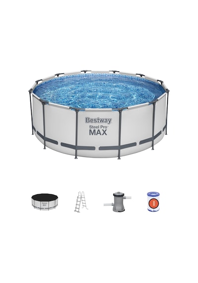Bestway 56420 Steel Pro Max Yer Üstü Prefabrik Havuz Seti 3,66 M X 1,22 M