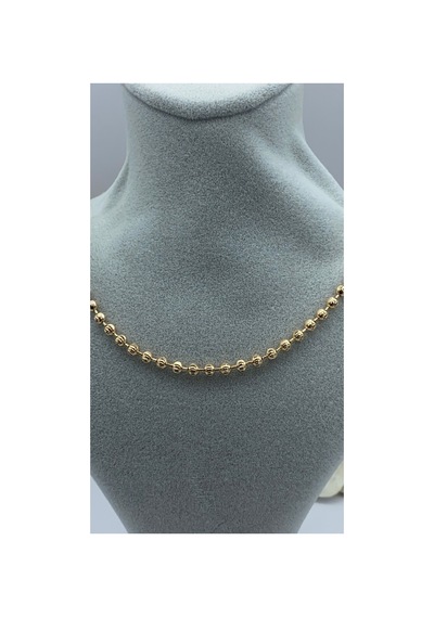 Xuping Rose Gold Renginde Dorika Model Çelik Kadın Kolye Altın