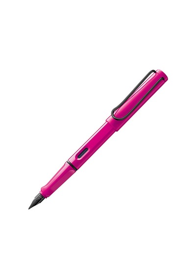 Lamy Safari Dolma Kalem Metal Siyah Klips M Uc Pembe