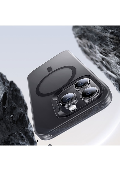 Apple Uyumlu iPhone 15 Pro Max Kılıf Magsafe Şarj Özellikli Benks Lucid Armor Kapak