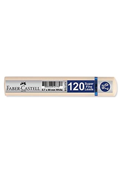 Faber-castell 5090127725000 Grip Min 0.7 2b 60mm, 120'li Beyaz Tüp