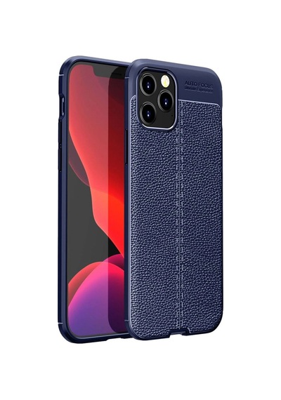 Apple iPhone Uyumlu,  12 Pro Kılıf Auto Focus Kapak - Lacivert