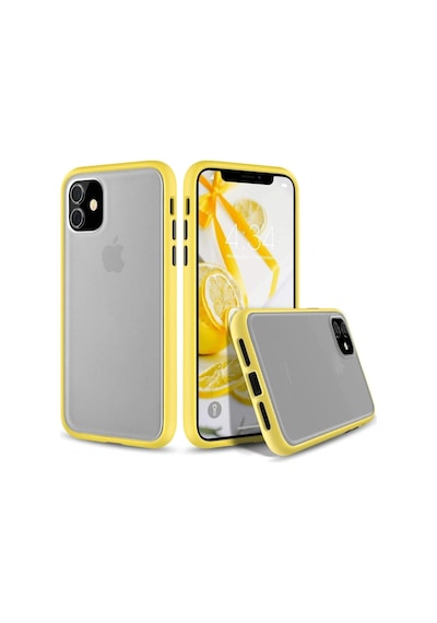Apple Uyumlu iPhone 11 Kilif Darbeye Dayanikli Mat Silikon Kapak 392711864