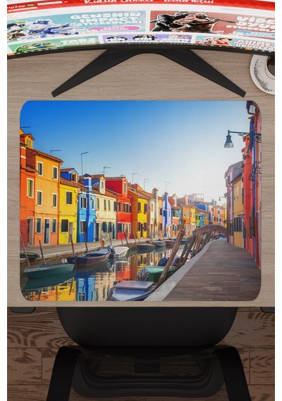 Venedik İtalya V5 48x40 Xl Gaming Kauçuk Kaymaz Taban Mouse Pad Fare Altlığı