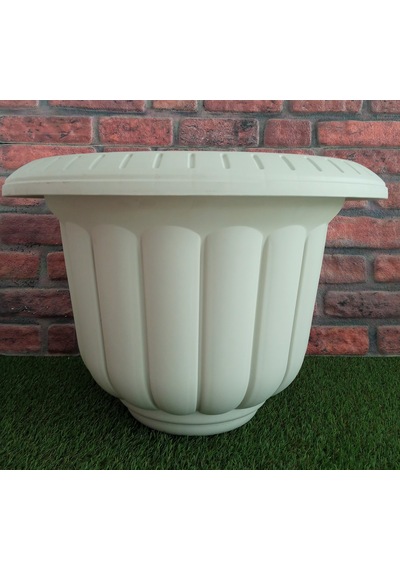 Nergis Saksı 47 Lt Dekoratif Saksı Balkon Saksısı Plastik Saksı