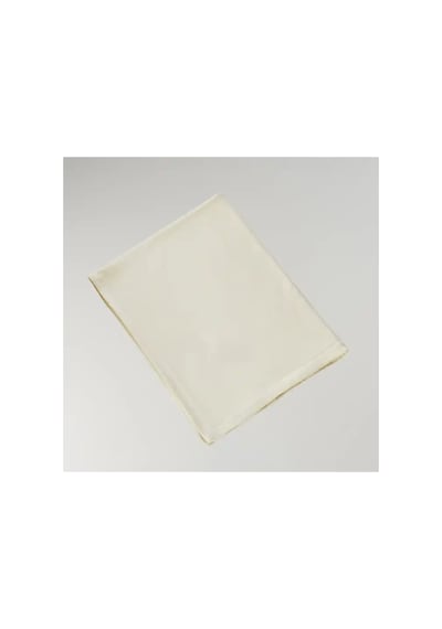 Natur Renk Battaniye 85x85cm Pamuk Battaniye Krem