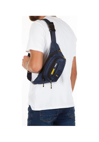 Newish Polo Unisex Lacivert Su Geçirmez Usb Ve Kulaklık Girişli Bel Ve Omuz Çanta Freebag Lacivert.