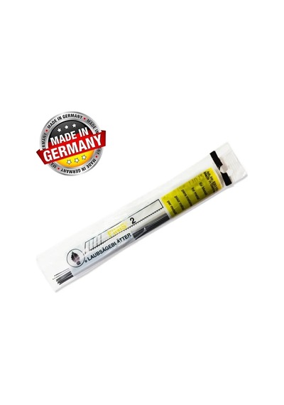 Hubrendy Kargo Finis Düz Hassas Metal Kıl Testere Ağzı No:1 - 12 Adet
