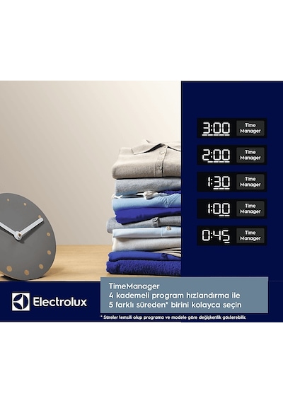 Electrolux EW6F3494T 600 Serisi Sensicare 9 Kg 1400 Devir Çamaşır Makinesi