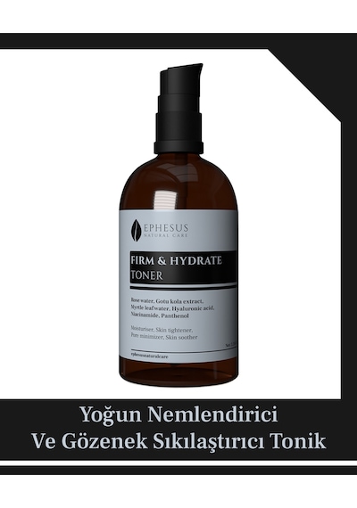 Firm & Hydrate Tüm Cilt Tiplerine Uygun Yoğun Nemlendirici Ve Cilt Sıkılaştırıcı Tonik 100ml