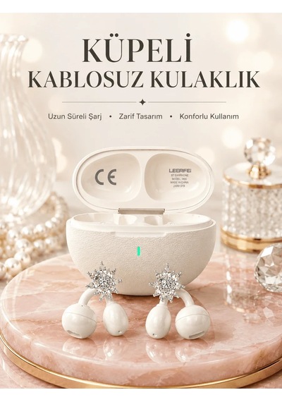 Lb Küpeli Kablosuz Kulaklık Uzun Süreli Batarya Performansı